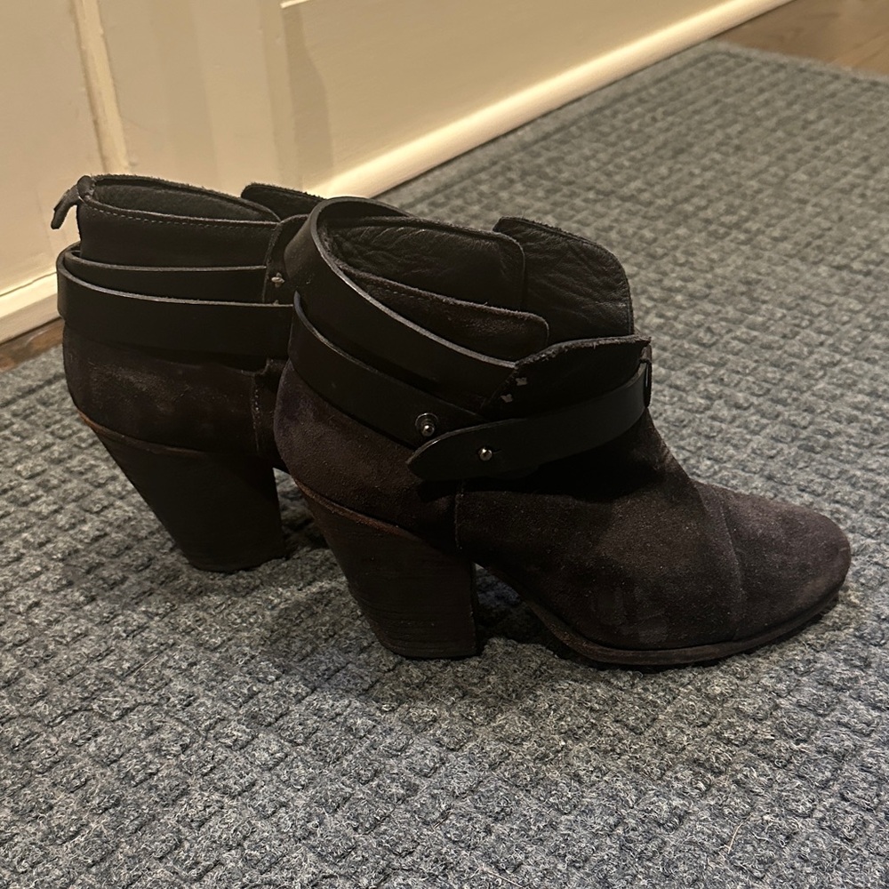 Rag & bone “harrow” Black Ankle Boots for Women